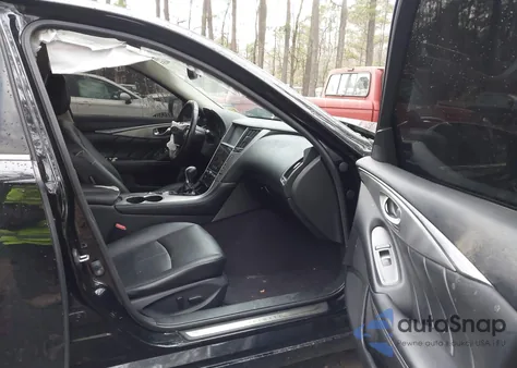 2014 Infiniti Q50 Premium z USA, uszkodzony, nr VIN JN1BV7AR5EM688709